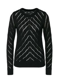 Object, Damen Strickpullover, Schwarz