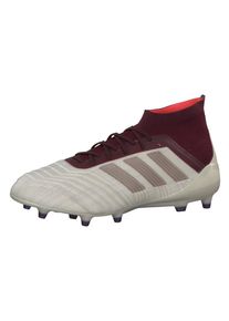adidas Performance, Damen Fu&szlig;ballschuhe 'PREDATOR 18.1 FG mit Prime Knit-Material DB2509', Rot / Wei&szlig;