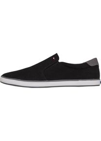 Tommy Hilfiger, Herren Loafer aus Textil, Schwarz