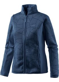Jack Wolfskin, Damen Fleecejacke 'Forest Leaf', Dunkelblau