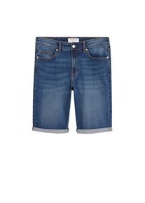 Violeta by Mango, Damen Bermudas 'Soda', Blue Denim
