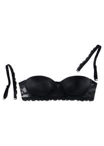 Nuance, Damen Schalen-BH, Schwarz