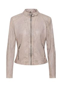 Gipsy, Damen Lederjacke, Grau