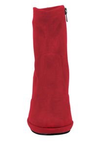 Andrea Conti, Damen Stretch-Stiefelette, Rot