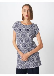 ABOUT YOU, Damen Tunika 'Mathilda', Navy / Weiß