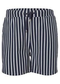 JUNAROSE, Damen Shorts, Navy / Wei&szlig;