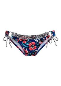 JETTE, Damen Bikinihose 'Sanne', Blau / Jade / Grenadine / Cranberry / Schwarz / Wei&szlig;