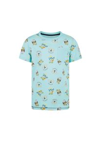 WE Fashion, T-Shirt 'FREDDY', Aqua / Mischfarben
