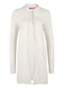 s.Oliver RED LABEL, Damen Cardigan, Wei&szlig;meliert
