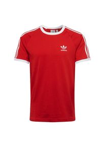 adidas originals, Herren T-Shirt '3-Stripes', Rot / Weiß