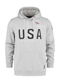 Code-Zero, Herren Kapuzen-Sweatshirt 'BANNISTER', Grau