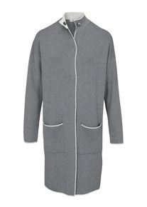 Heine, Damen Strickmantel, Grau