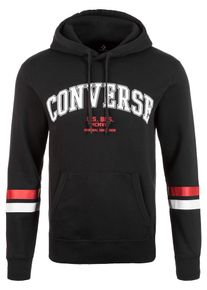 Converse, Herren Kapuzenpullover, Rot / Schwarz / Wei&szlig;
