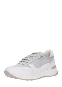 Geox, Damen Sneaker 'D AIRELL', Silber / Wei&szlig;