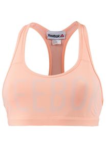 Reebok, Damen Sport-BH 'Hero Racer', Hellgrau / Pfirsich