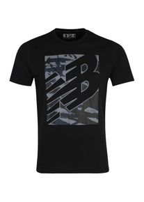 New Balance, Herren Sportshirt 'MT91082', Dunkelgrau / Schwarz