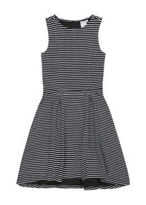 Vingino, M&auml;dchen Kleider 'Pitella', Dunkelblau / Wei&szlig;