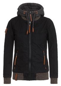 Naketano, Damen Jacke, Braunmeliert / Schwarz