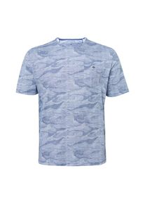 Tom Tailor, Herren T-Shirt, Blaumeliert