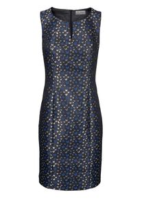Heine, Damen Abendkleid, Blau / Silber