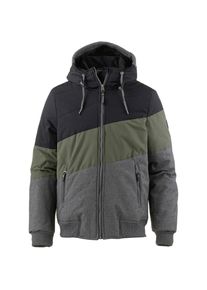 Ragwear, Damen Kapuzenjacke, Grau / Oliv / Schwarz