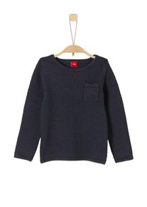 s.Oliver Junior, Strickpullover, Nachtblau / Khaki