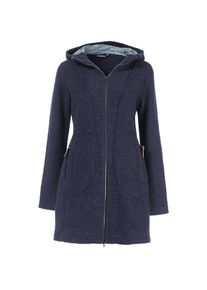 CMP, Damen Wollmantel, Marine / Braun