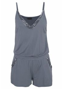 Lascana, Damen Overall, Taubenblau