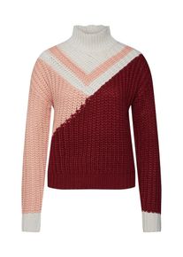 Review, Damen Pullover, Rosa / Weinrot