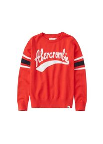 Abercrombie & Fitch Abercrombie & Fitch, M&auml;dchen Pullover 'SB19-J2', Rot / Wei&szlig;