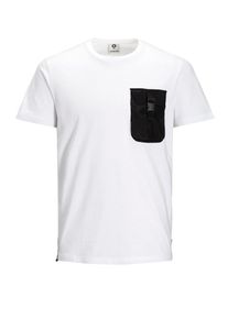 Jack & Jones JACK & JONES, Herren T-Shirt, Schwarz / Wei&szlig;
