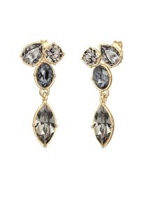 Elli Premium, Damen Ohrringe 'Kristall Ohrhänger', Gold