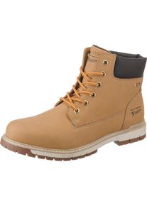 Tom Tailor, Herren Schn&uuml;rstiefeletten, Hellbraun / Dunkelbraun