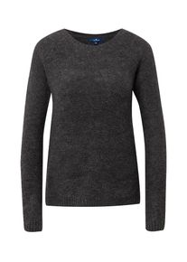 Tom Tailor, Damen Strickpullover, Dunkelgrau