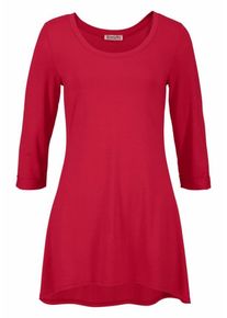 Boysen's BOYSEN'S, Damen Longshirt, Rubinrot