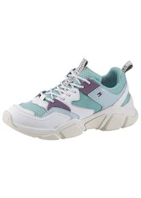 Tommy Hilfiger, Damen Sneaker 'Billy IC', Hellblau / Mint / Beere / Wei&szlig;