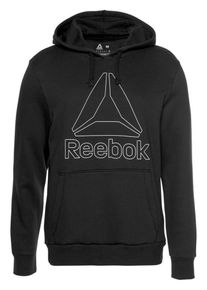Reebok, Herren Sweatshirt, Schwarz / Wei&szlig;