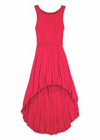 Colors For Life, Mädchen Kleid vorne kurz hinten länger, für Mädchen, Dunkelpink