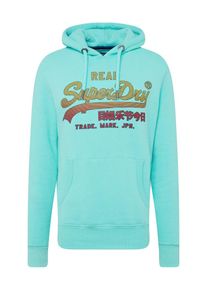 Superdry, Herren Sweatshirt 'VINTAGE LOGO FADE HOOD', Mint