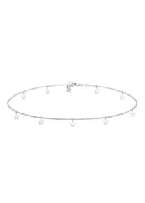 Elli, Damen Kette 'Astro, Choker, Sterne', Silber
