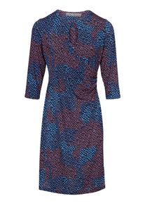 Heine, Damen Kleid, Navy / Rot
