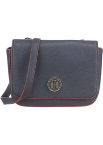 Tommy Hilfiger, Damen Tasche 'HONEY', Nachtblau / Rot