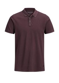 Jack & Jones JACK & JONES, Herren Poloshirt, Bordeaux