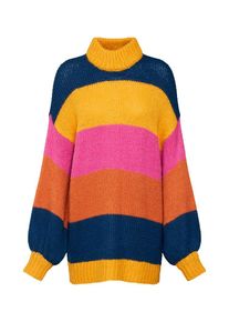 Véro Moda VERO MODA, Damen Pullover, Blau / Braun / Gelb