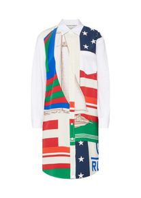 Polo Ralph Lauren, Damen Kleider, Mischfarben / Wei&szlig;