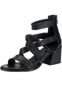 Mjus, Damen Icaria Riemchensandaletten, Schwarz