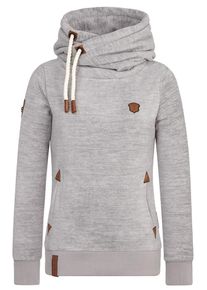 Naketano, Damen Kapuzenpullover, Graumeliert