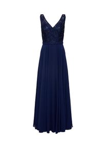 Mascara, Damen Maxikleid 'MC181165 BM', Navy