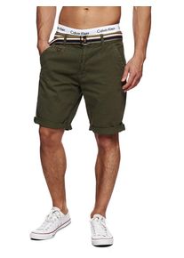 INDICODE JEANS, Herren Shorts 'Cuba', Khaki