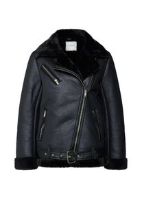 Pieces, Damen Jacke 'PCDORA AVIATOR JACKET BF', Schwarz